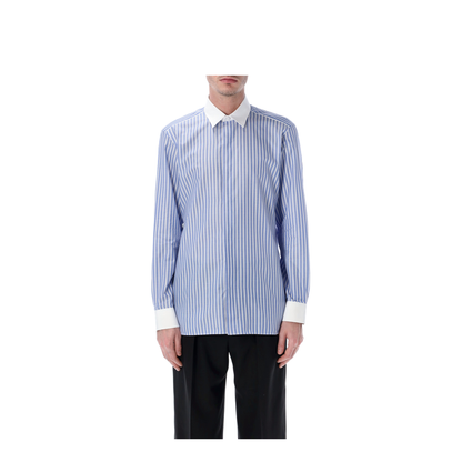 Wide Stripe Casual Shirt - Image 1
