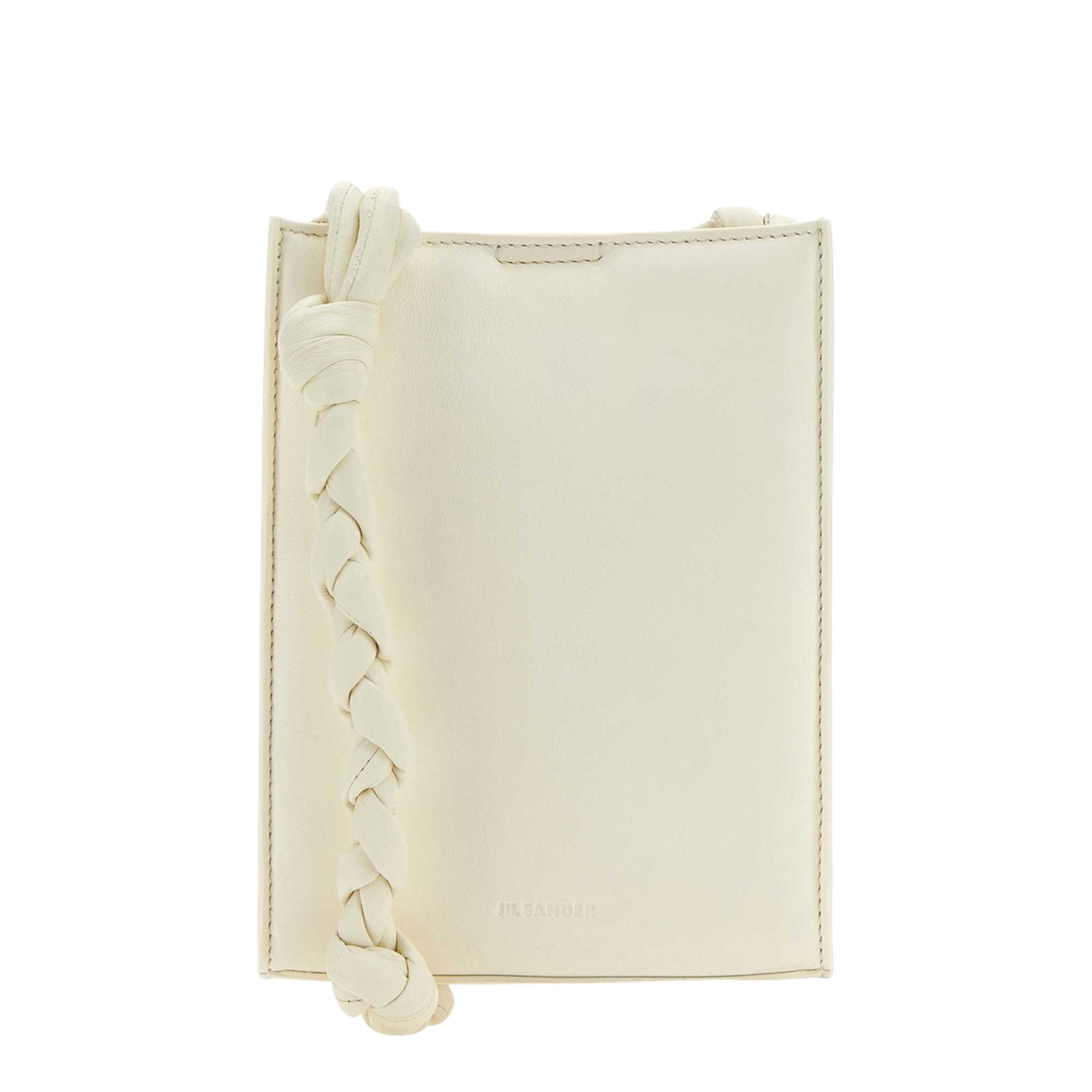 Tangle Leather Shoulder Bag Ivory - Image 1
