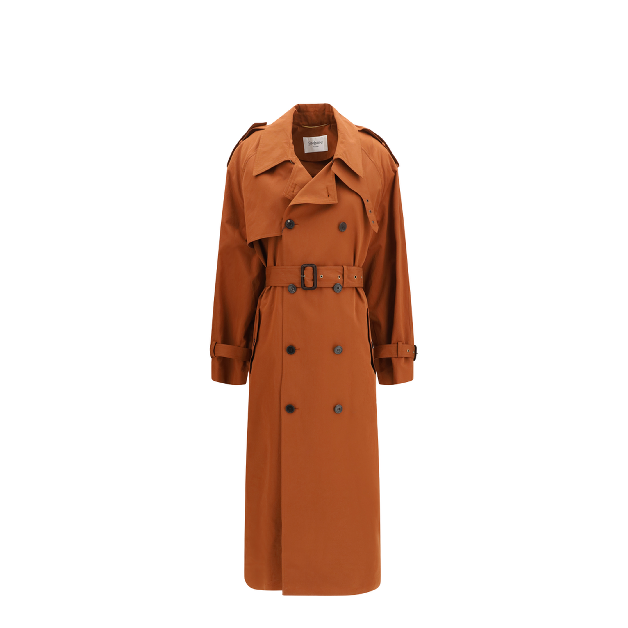 Belted Double-Breasted Coat - Image 1