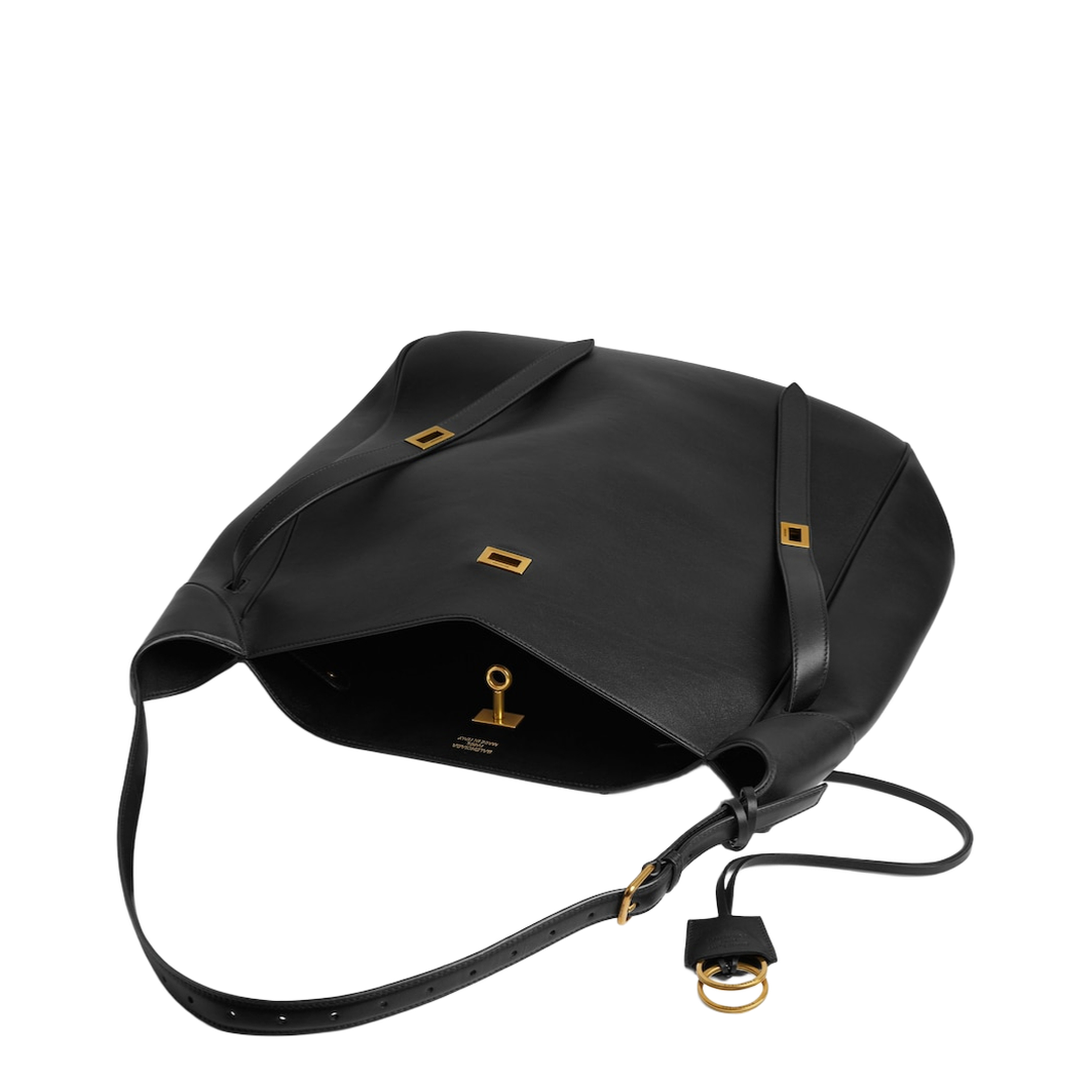 Bel Air Large Calfskin Hobo Bag - Black - Image 3