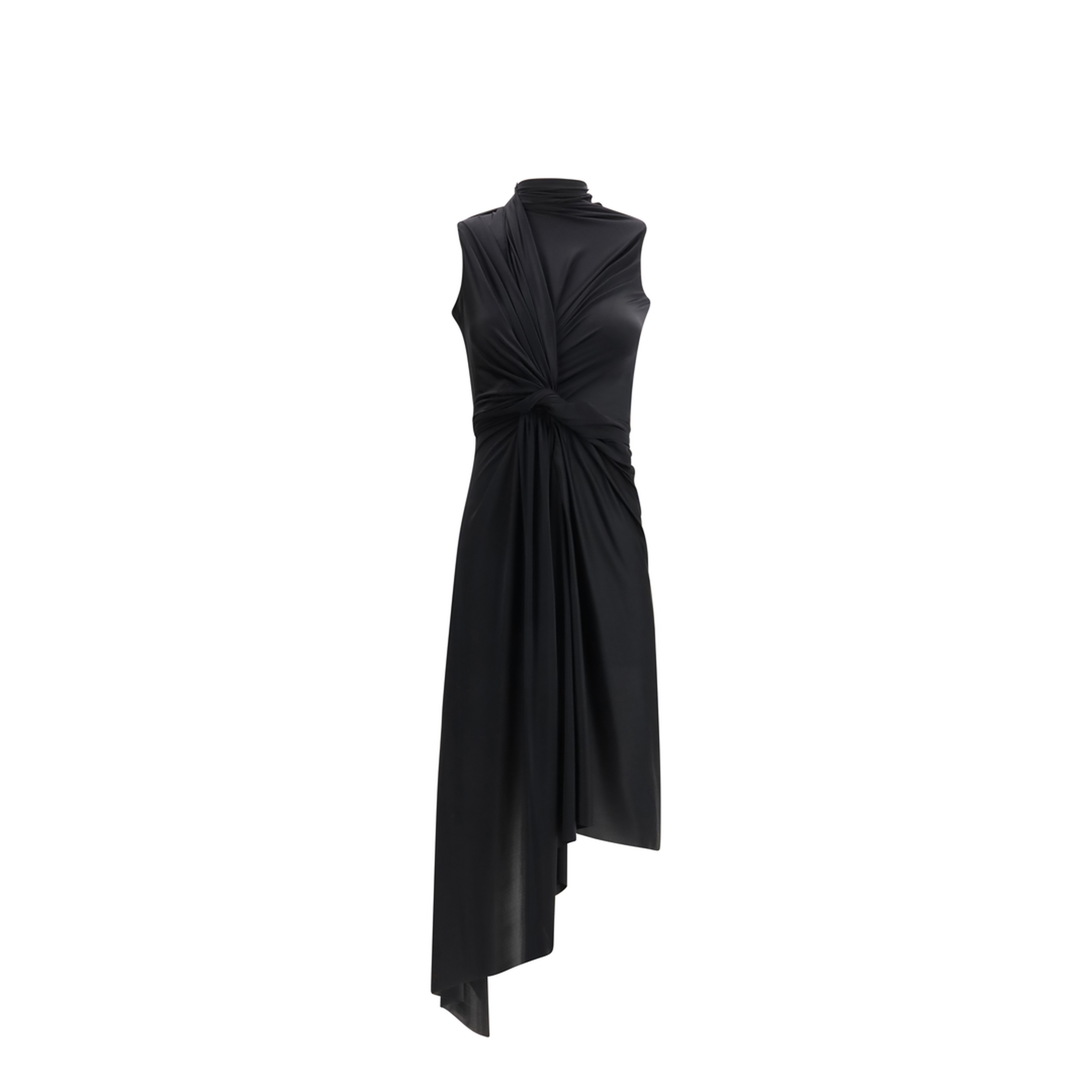 Draped Midi Dress - Image 1