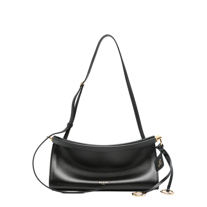Le Click East West Small Calfskin Shoulder Bag - Noir - Image 1