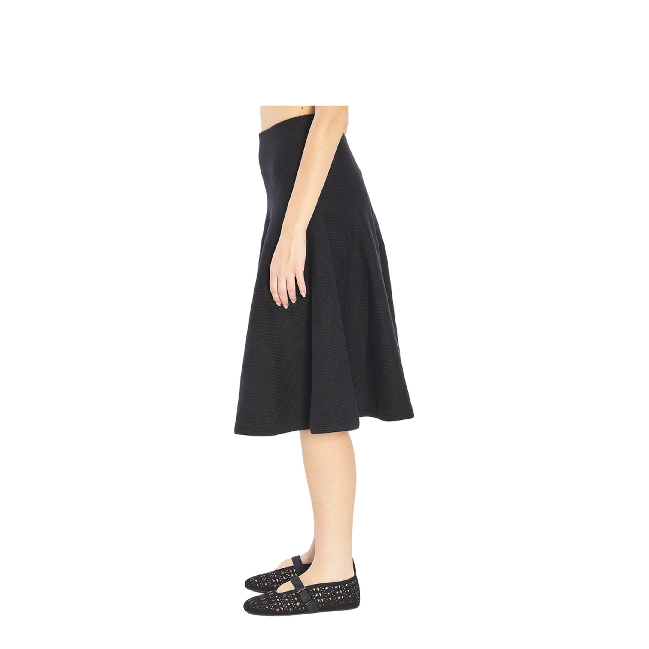 A-line knit skirt - Image 3
