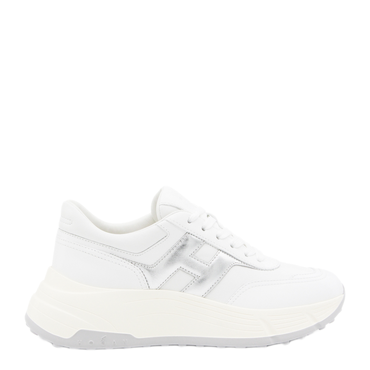 Hi-Fi Leather Sneakers - Image 1