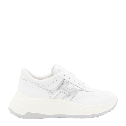 Hi-Fi Leather Sneakers - Image 1