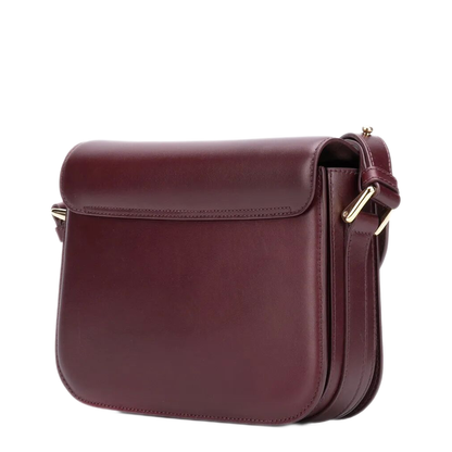 Grace Small Calfskin Crossbody - Brown - Image 10