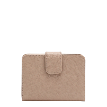 Powder Saffiano Leather Small Continental Wallet - Image 2