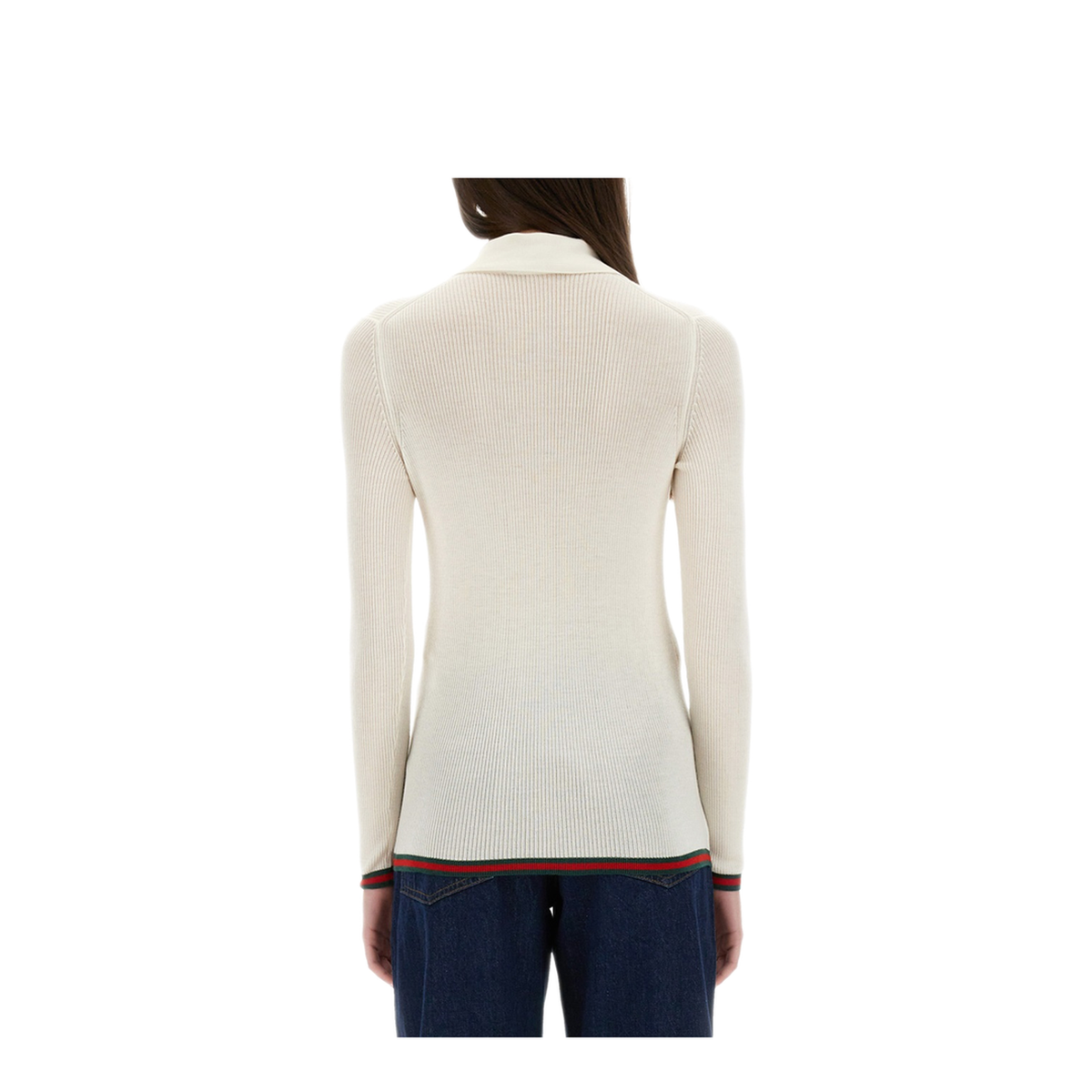 Cashmere and Silk Polo Shirt - Image 3