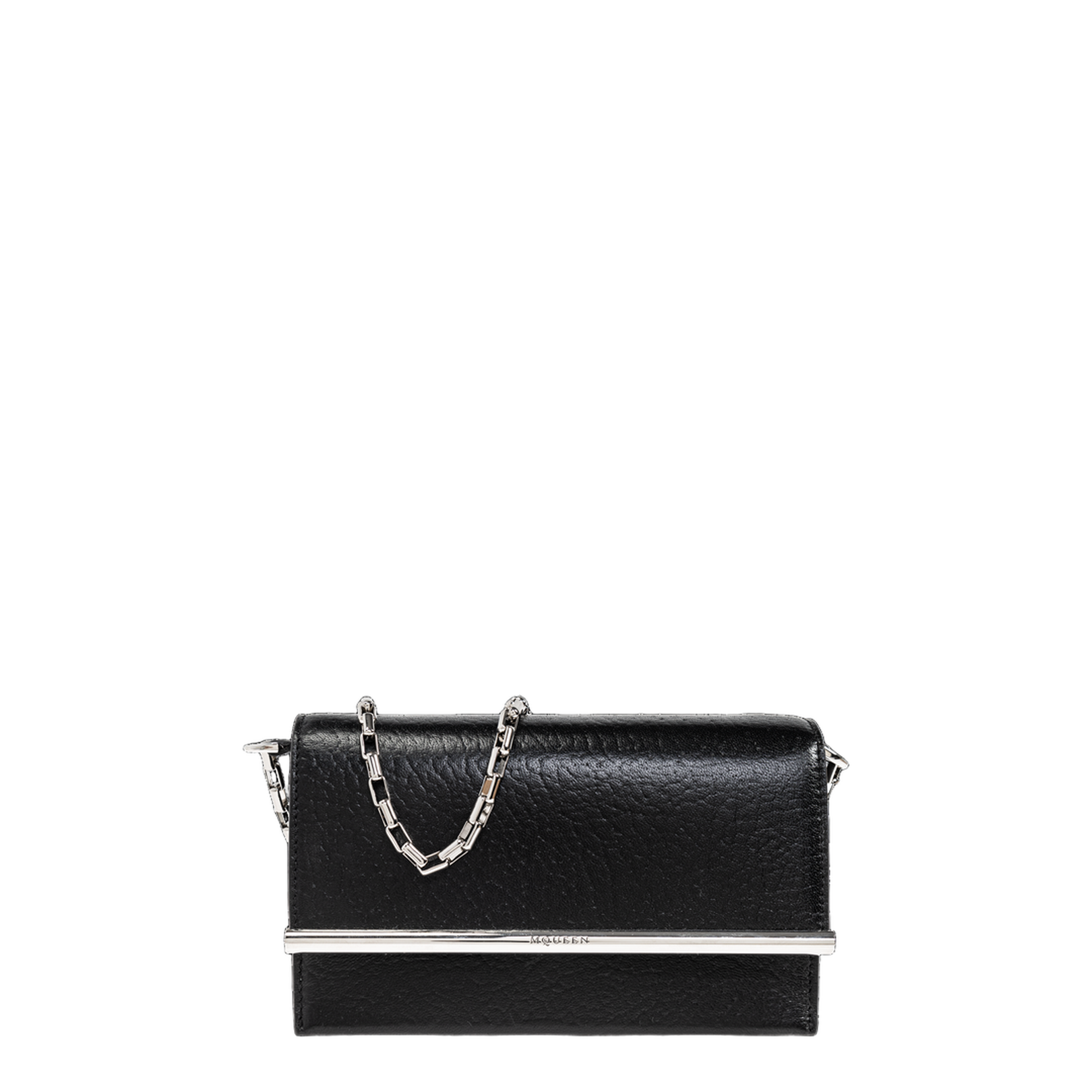 Mini Rectangular Cross-Bar Clutch Bag - Image 1