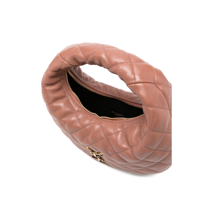Icarino Quilted Nappa Handbag - Hortensia - Image 4