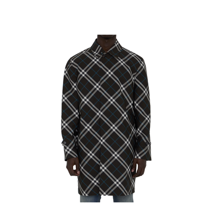 Check Medium Trench Coat - Image 1