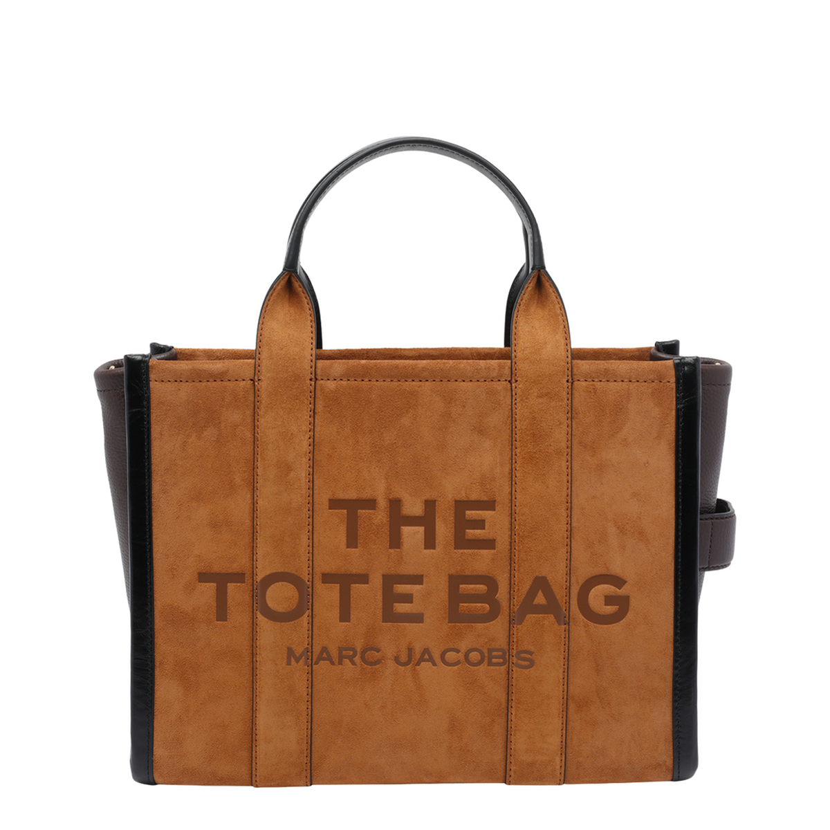 Medium Suede Tote - Copper Tan - Image 1