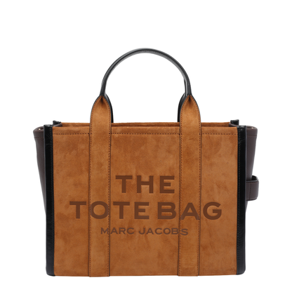 Medium Suede Tote - Copper Tan - Image 1