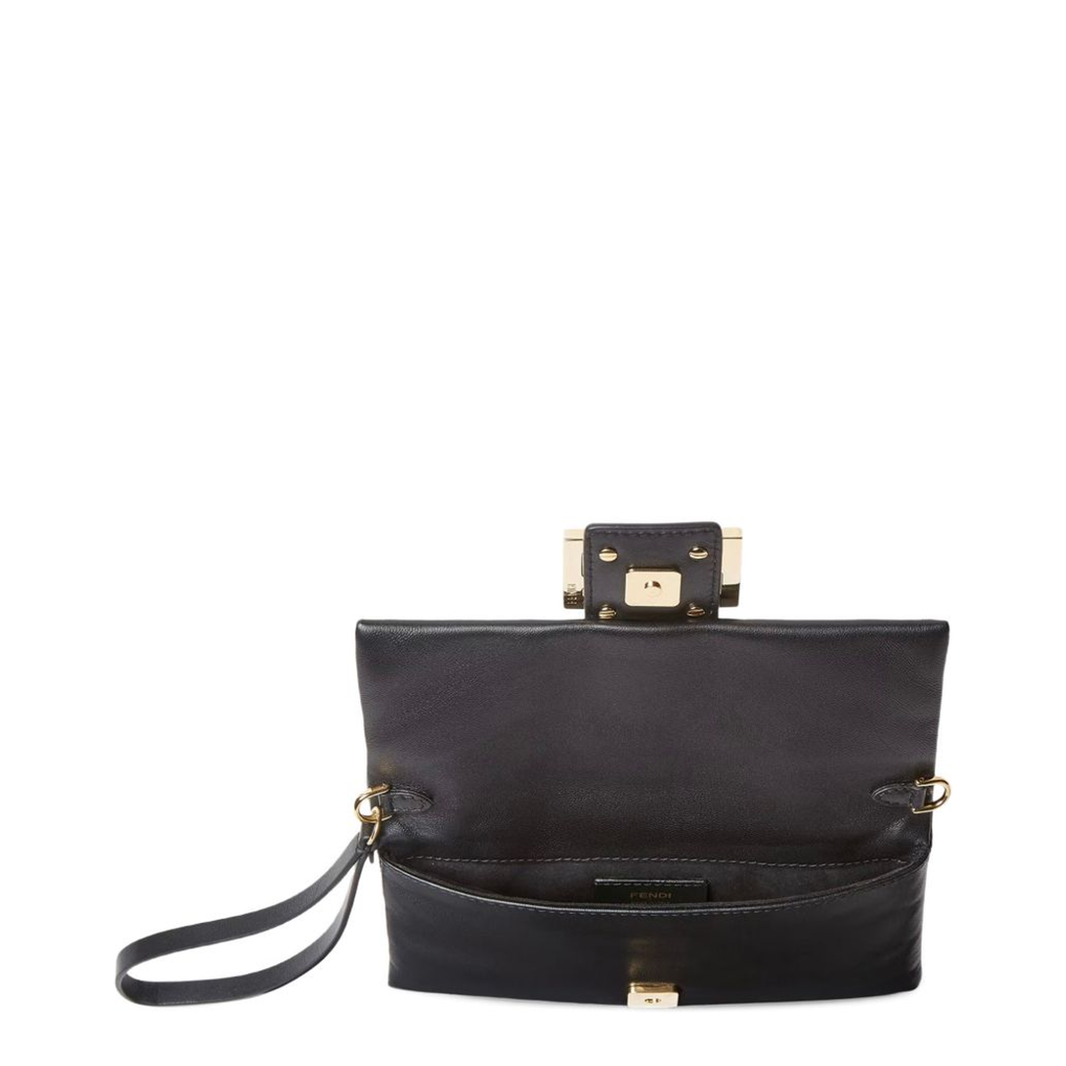 Mamma Baguette Pouch Nappa Leather - Black - Image 2