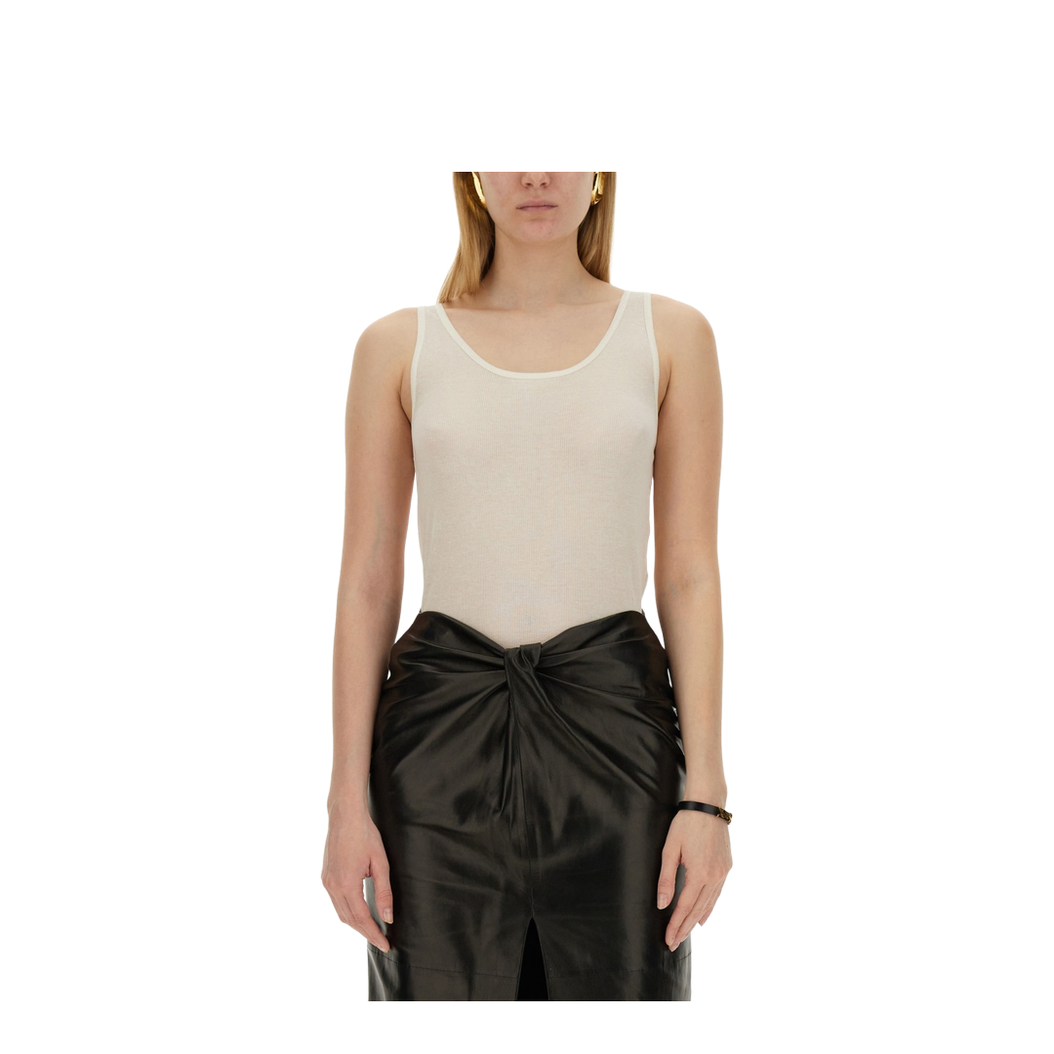 Round Neckline Tank Top - Image 1