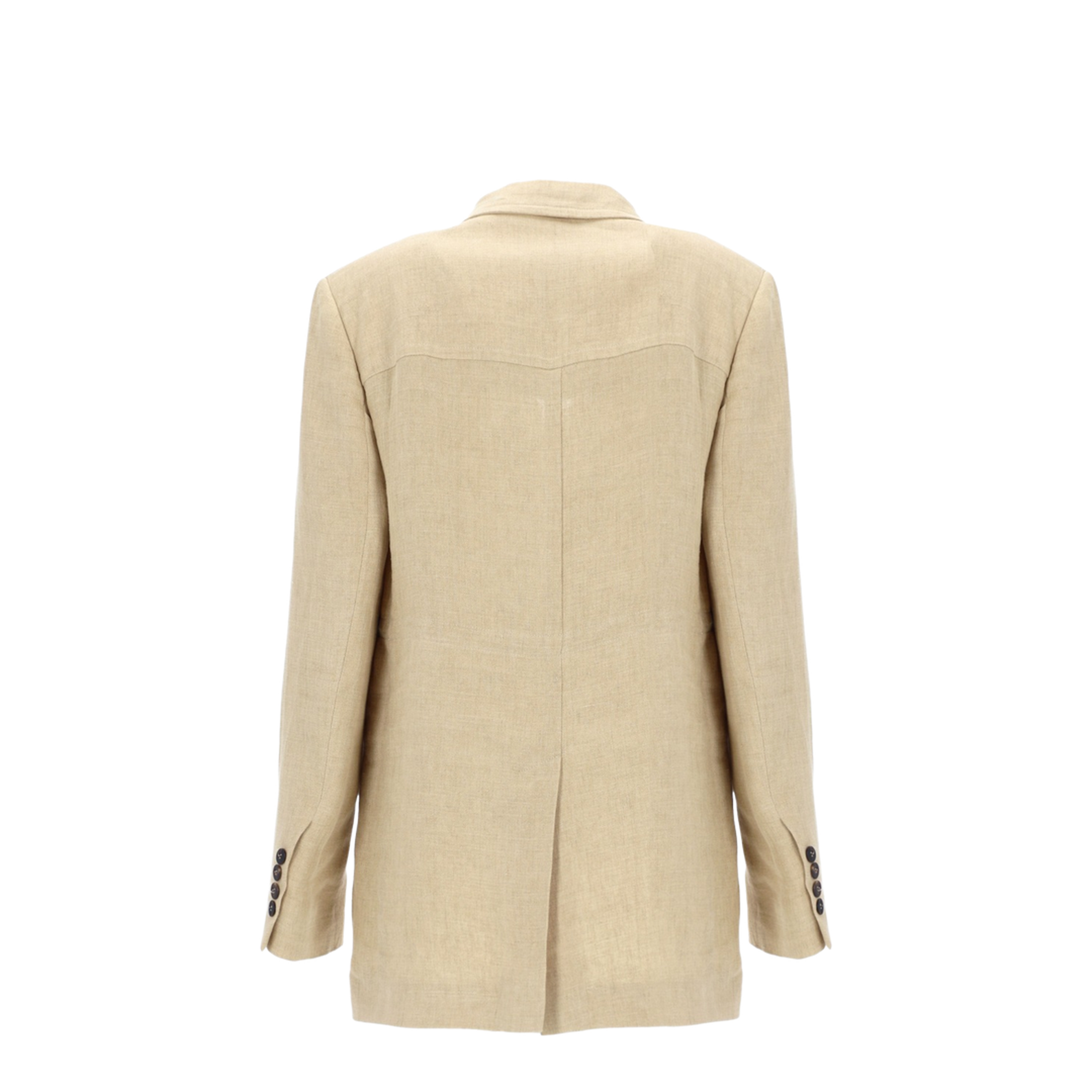 Linen Jacket with Drawstring - Image 2