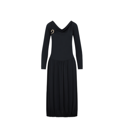 Drape Midi Dress - Image 3