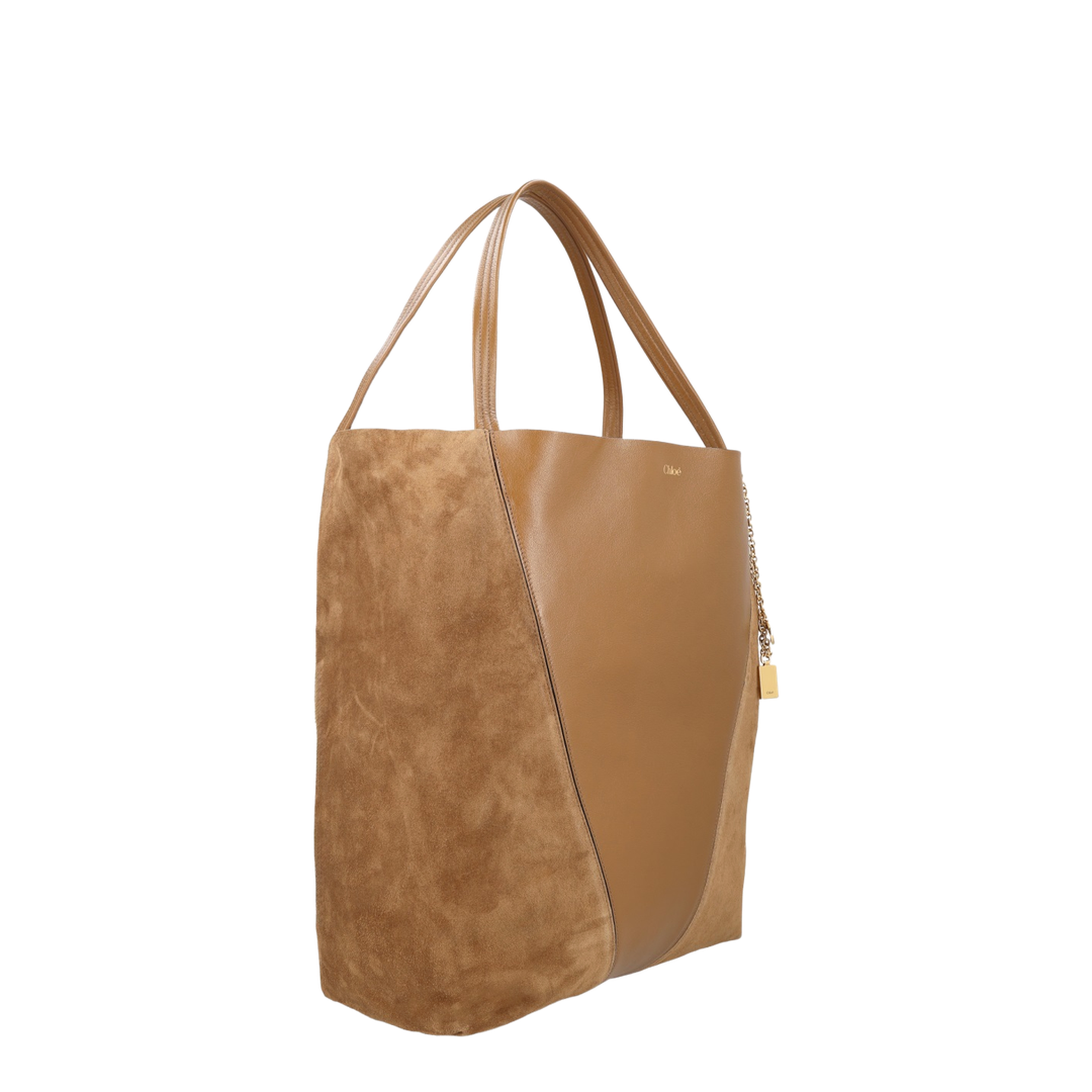 Brown Spin Tote Bag - Image 3