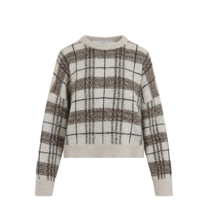 Check Sweater - Image 2