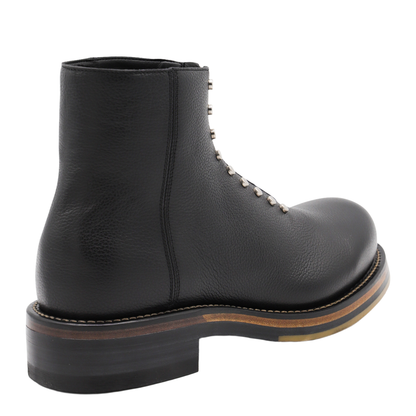 Leather Ankle Boots With Studs - Image 5