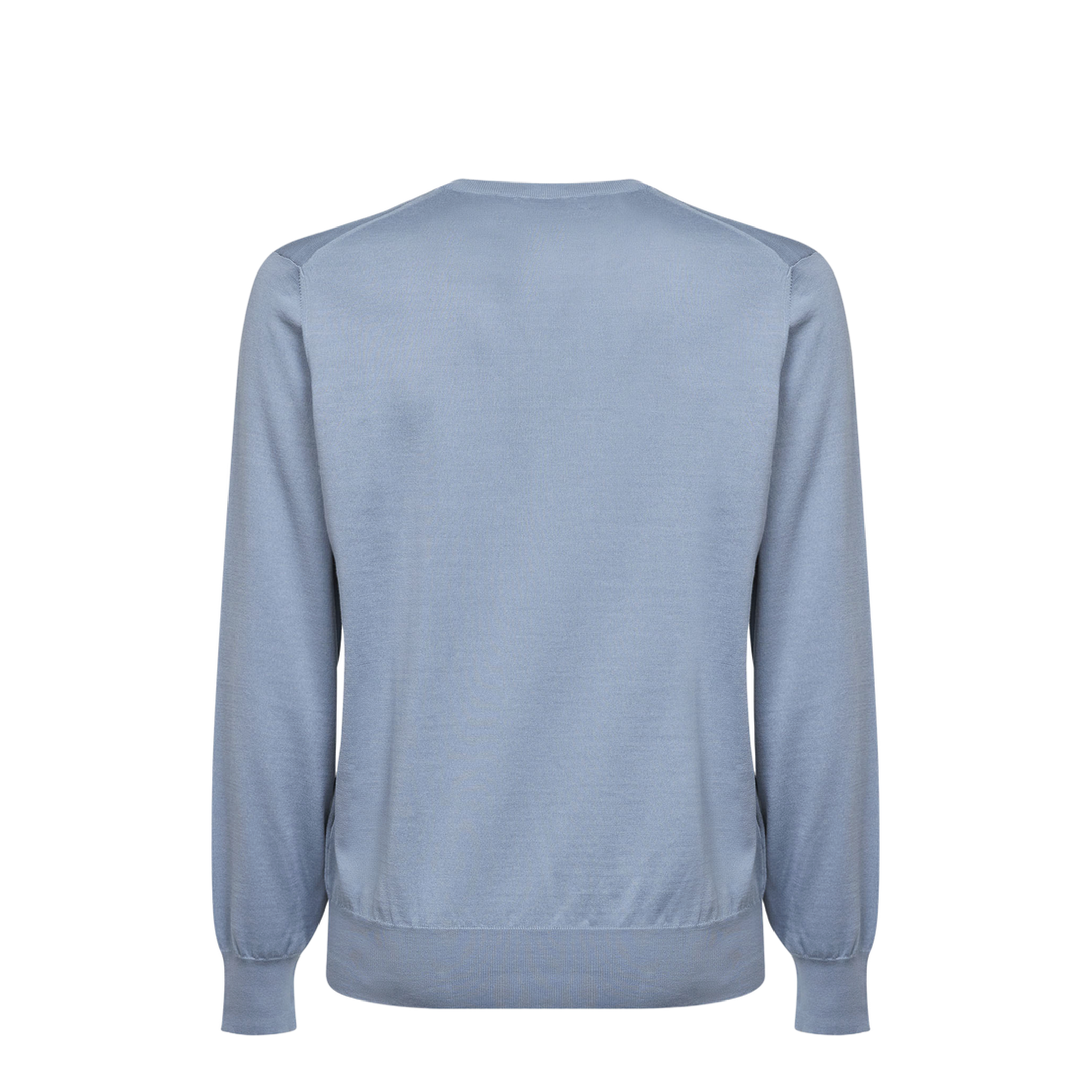 Men's Cotton Sweater Blue - Image 2