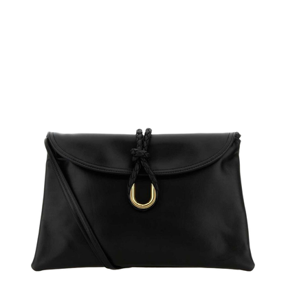 Liberta Small Leather Crossbody Bags - Black - Image 1