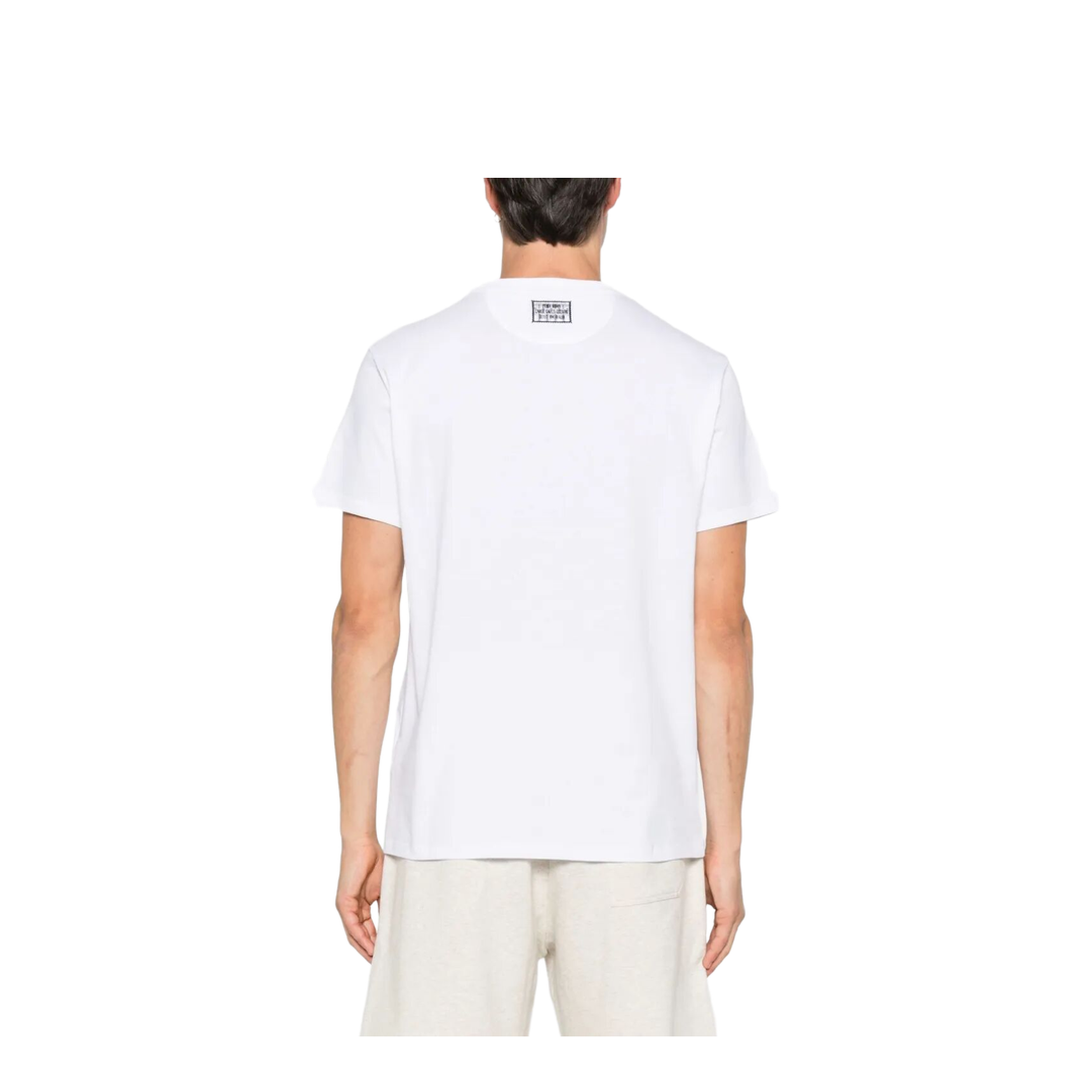 Postcards Logo Print Cotton T-Shirt - Image 6