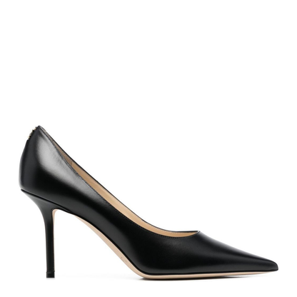 Black Patent Leather Pumps - Image 1