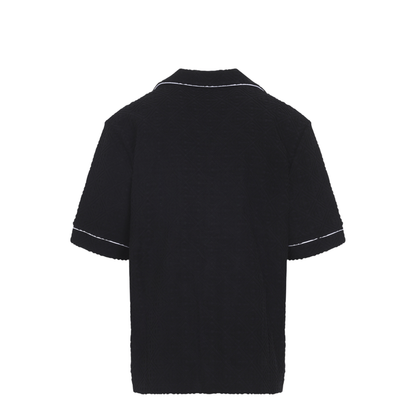 Towelling Monogram Shirt - Image 4