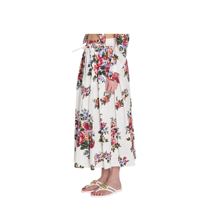 Long Skirt with a Floral Print - Image 2