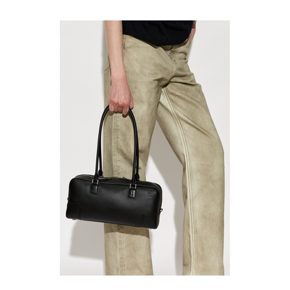 Amazona 31 Calfskin Cropped Bag - Black - Image 2