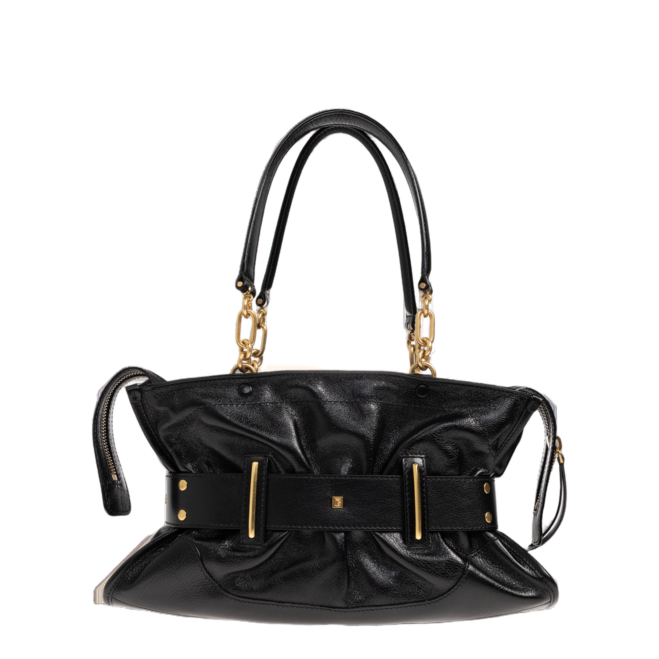 Anthem Medium Calfskin Shoulder Bag - Black - Image 2