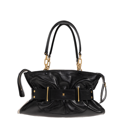 Anthem Medium Calfskin Shoulder Bag - Black - Image 2