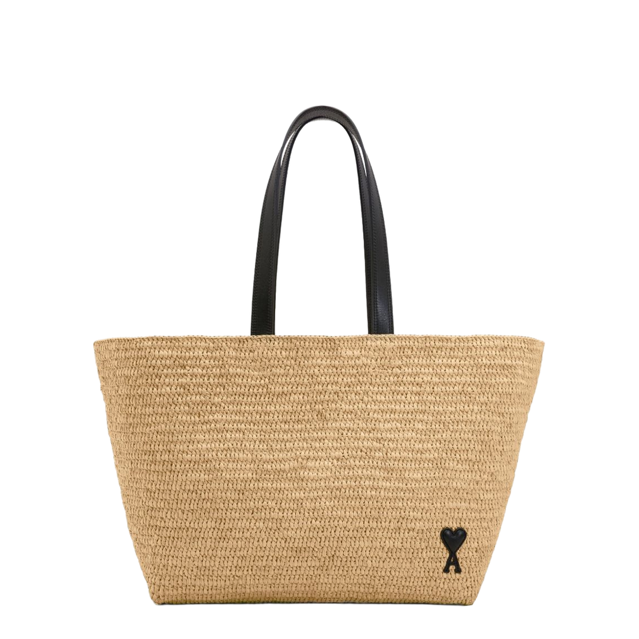 Ami de Coeur Raffia Tote Bag - Natural - Image 1
