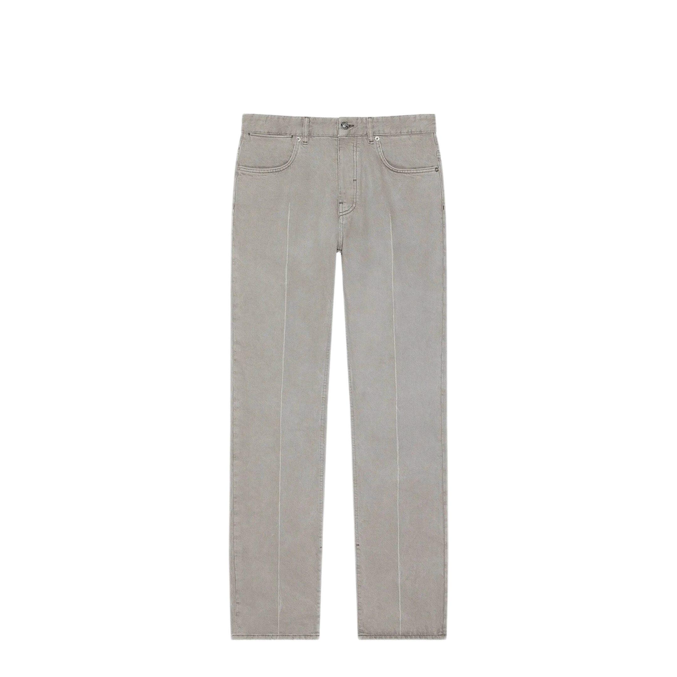 Straight Fit Denim Pants - Image 1