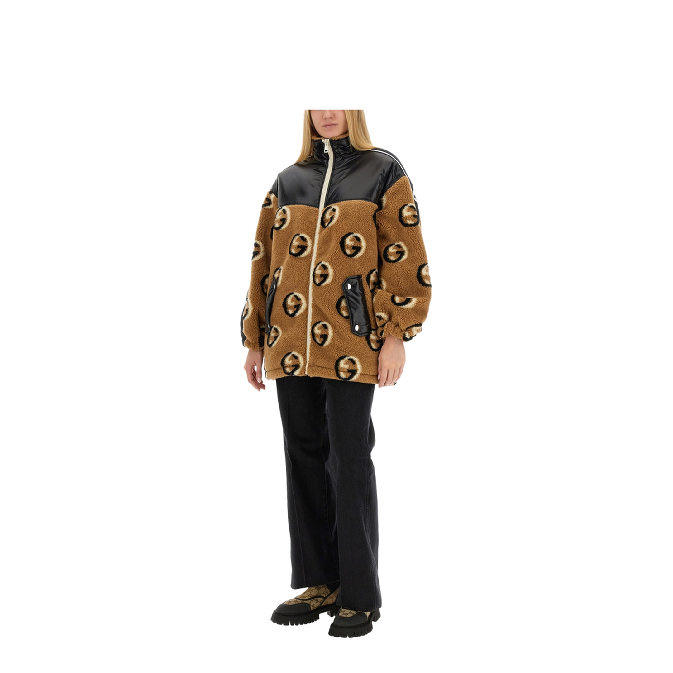 Jacquard Zipper Jacket - Image 2