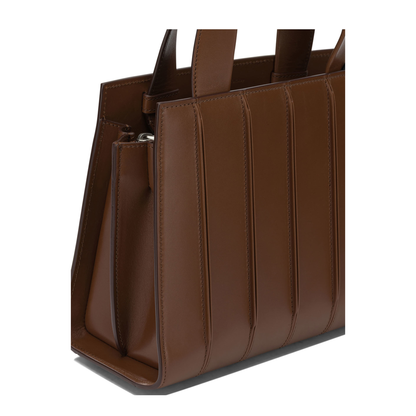 Whitney Medium Calfskin Handbag - Dark Brown - Image 4