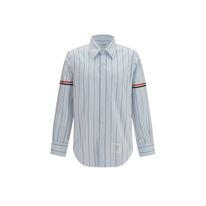 Fine Striped Grosgrain Poplin Shirt - Image 1