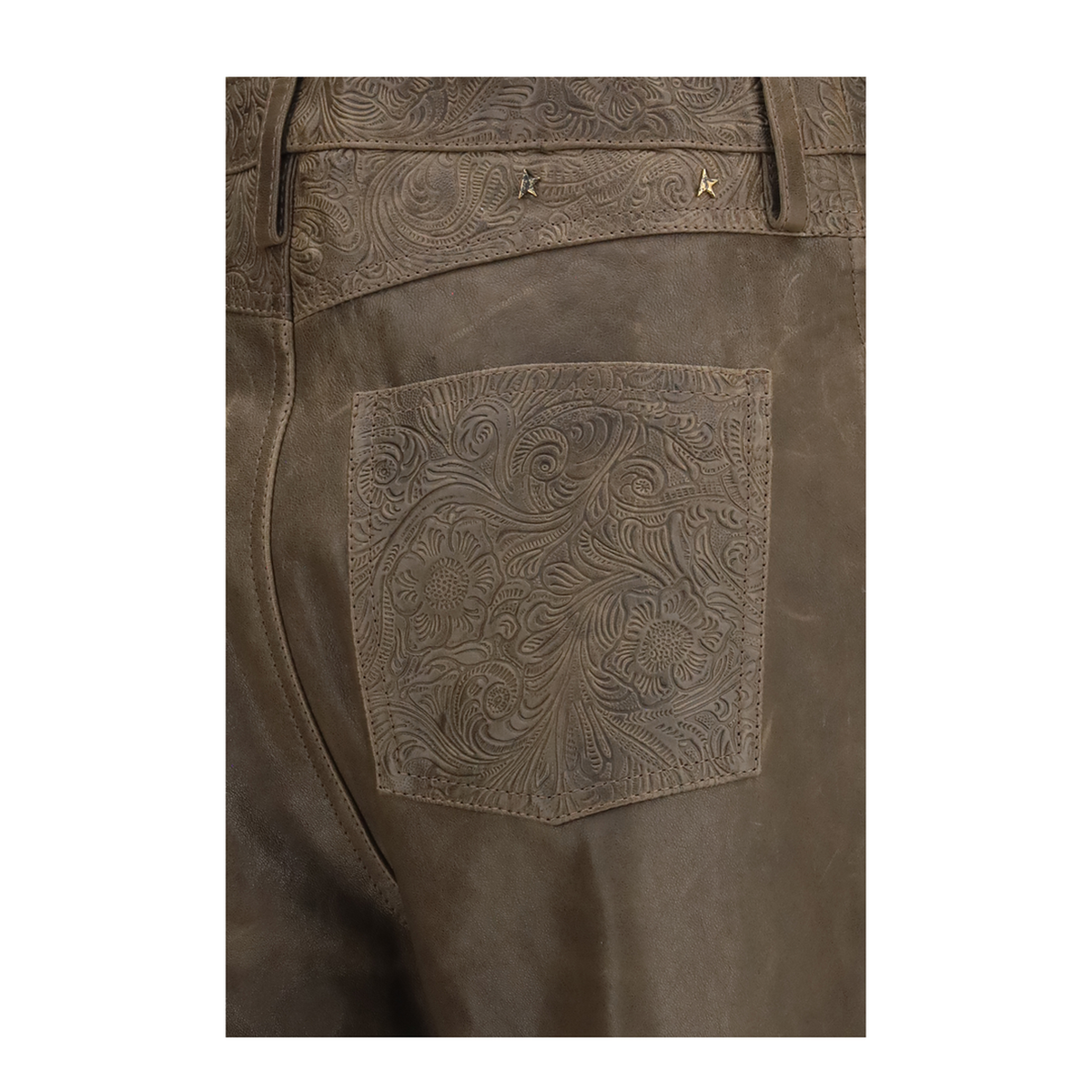Melany Leather Pants - Image 3