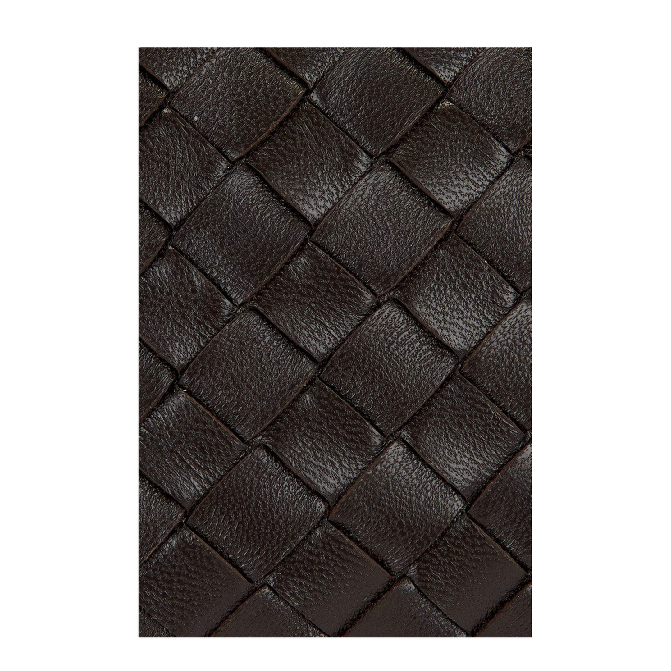 Concert Intrecciato Lambskin Pouch - Barolo - Image 5