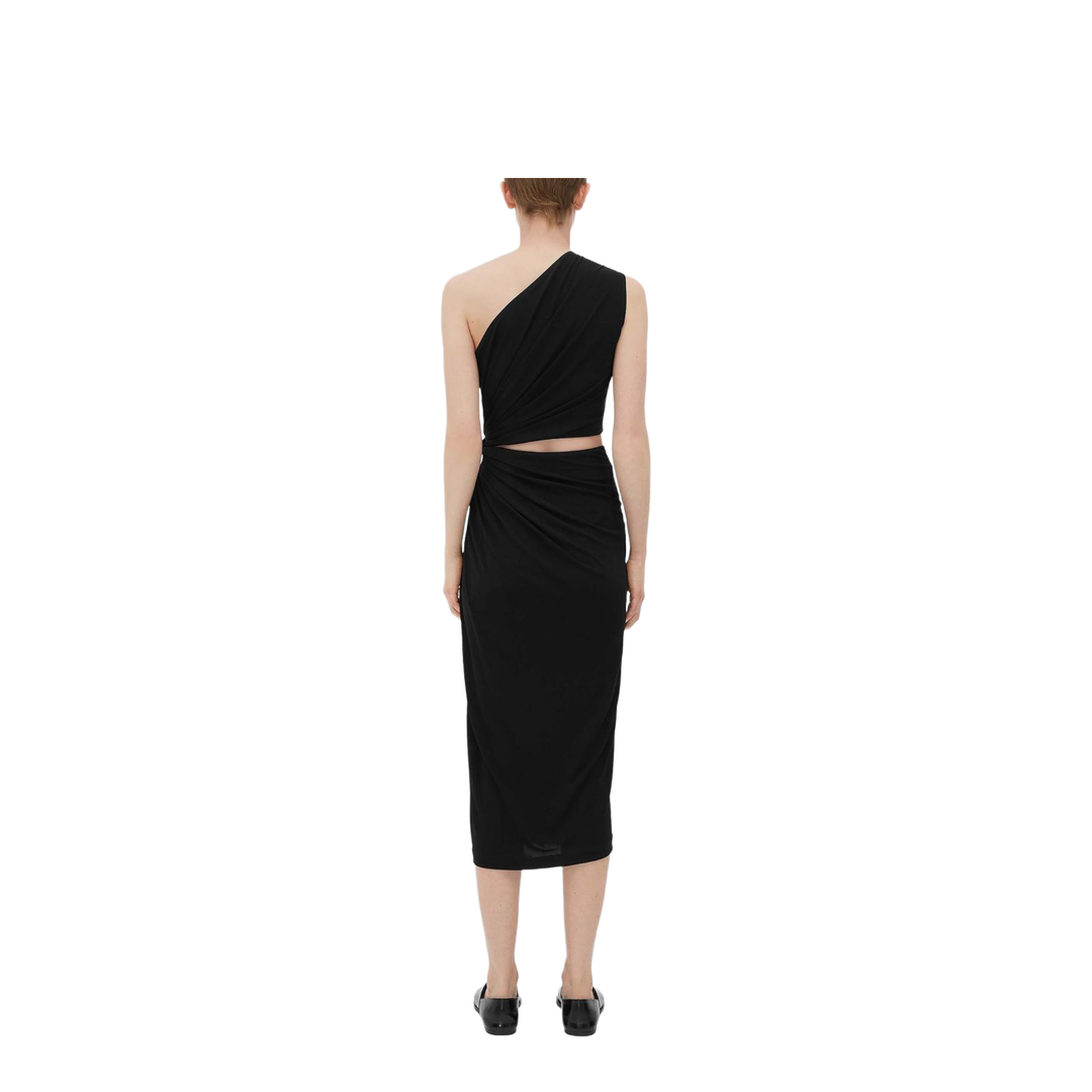 Crepe Viscose Jersey Dress - Image 5