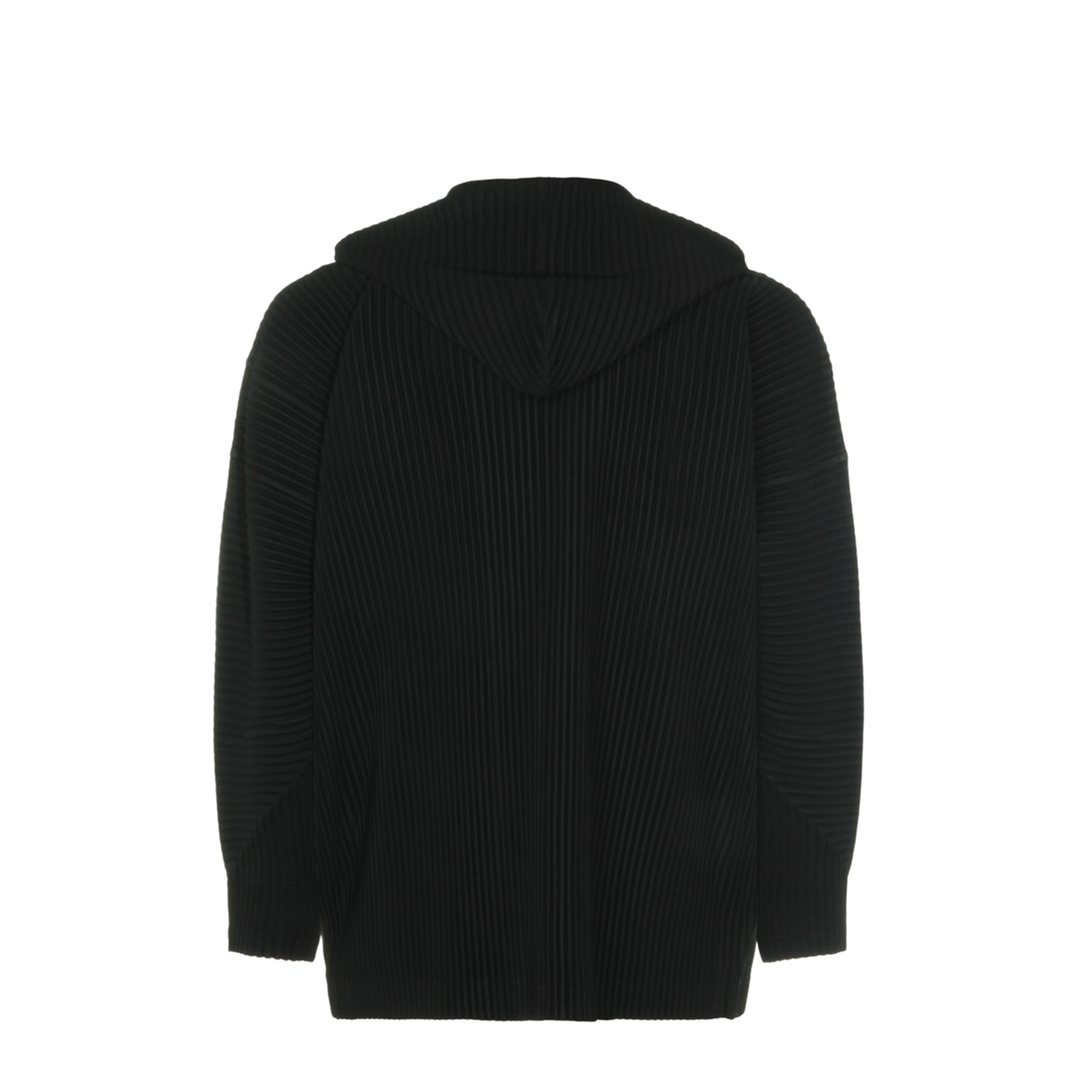 Pleated Sweatshirt with Buttons - Image 4