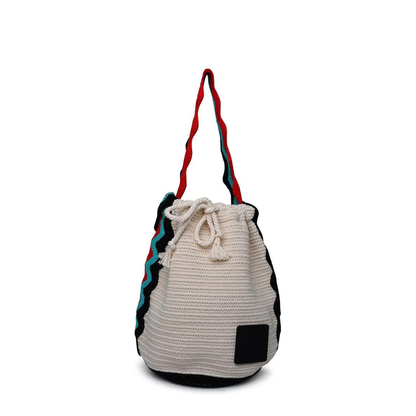 White Fabric Bag - Image 1