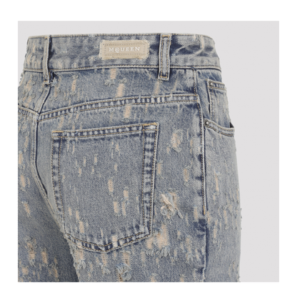Distressed Flared Jeans - Image 5
