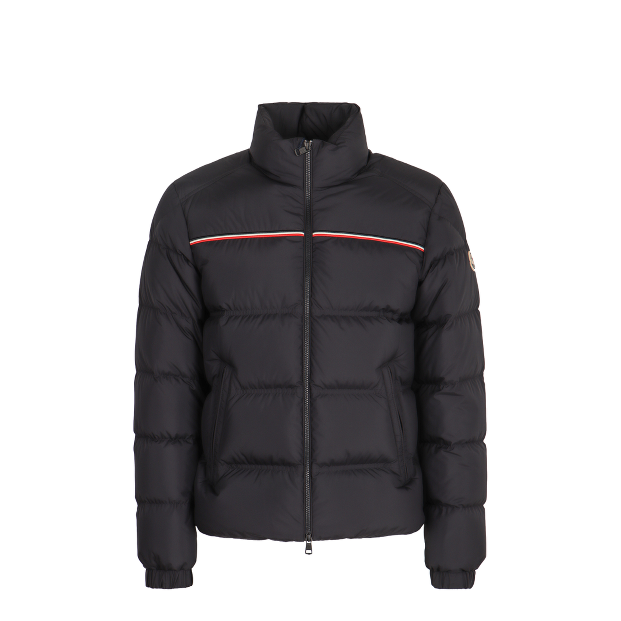 Navy Blue Bouvaque Short Down Jacket - Image 3