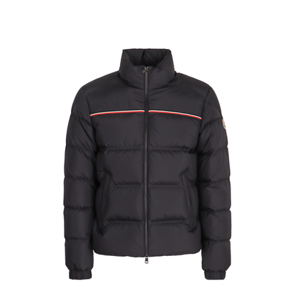 Navy Blue Bouvaque Short Down Jacket - Image 3