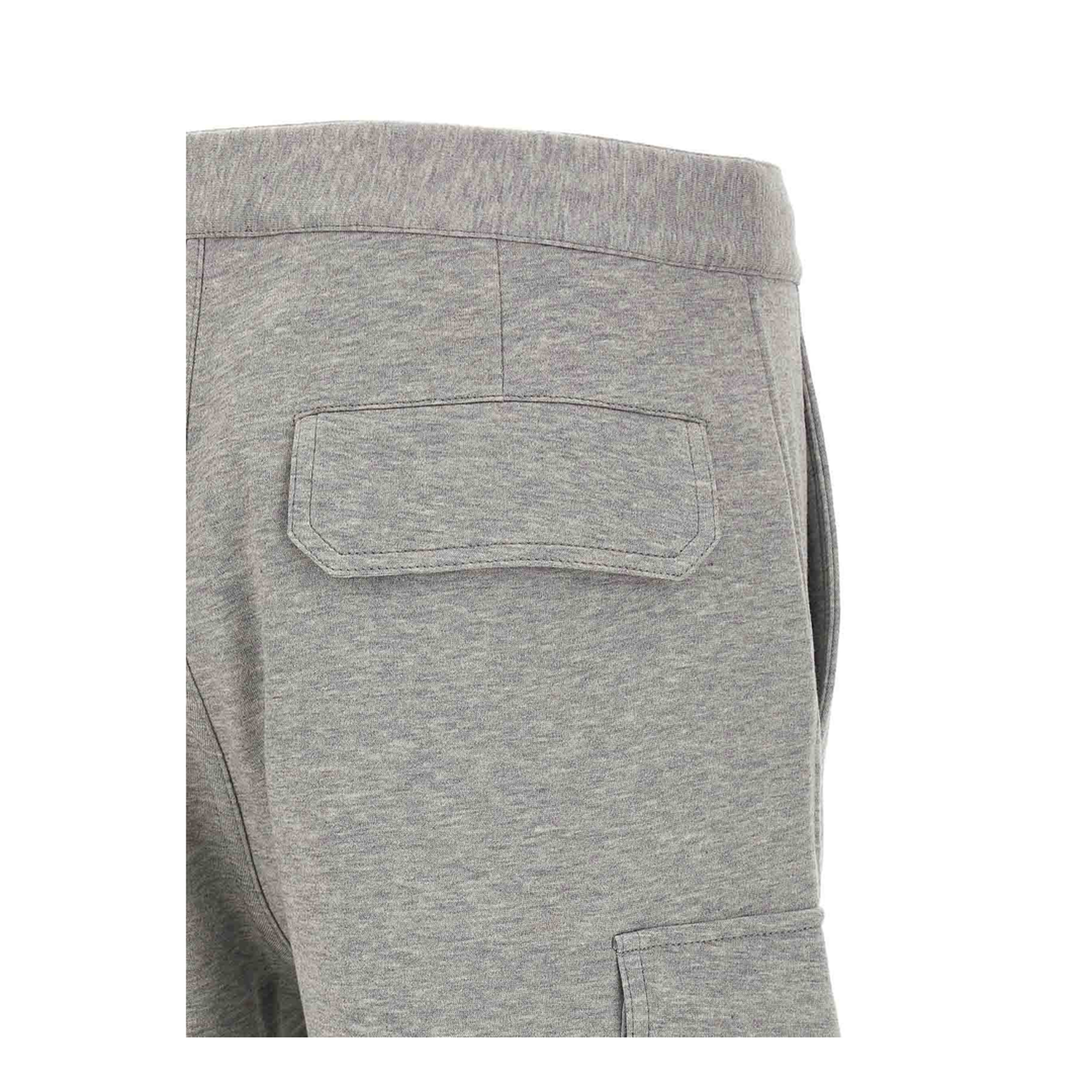 Men's Cargo Bermuda Shorts - Grey - Image 4