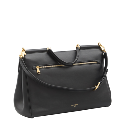 Maxi My Sicily Handbag in Plongé Calfskin - Image 2