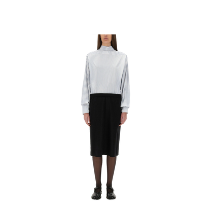 Inverted Striped Dress-Shirt - Image 1