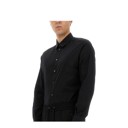 Gold Poplin Stretch Shirt - Image 4